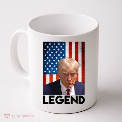 President Trump Legend American Flag Coffee Mug