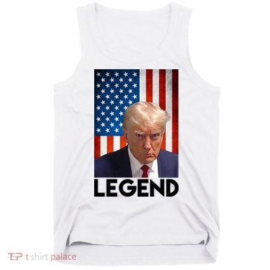 President Trump Legend American Flag Tank Top
