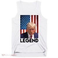 President Trump Legend American Flag Tank Top thumb 0