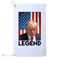 President Trump Legend American Flag Golf Towel thumb 0