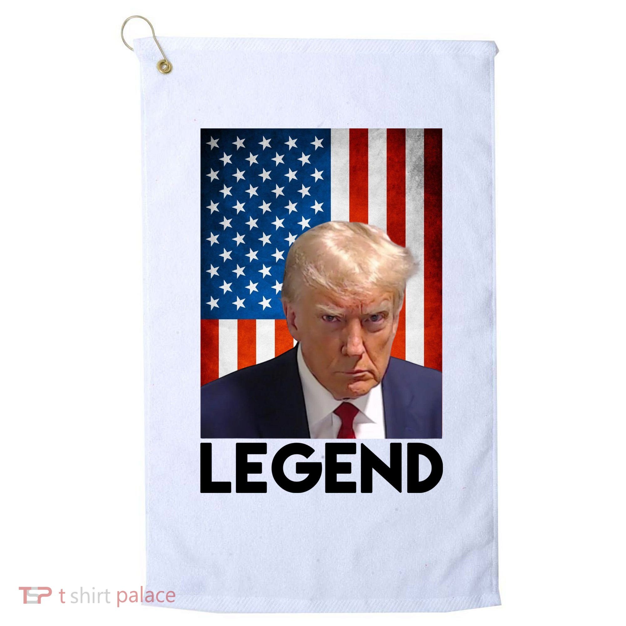 President Trump Legend American Flag Golf Towel