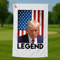 President Trump Legend American Flag Golf Towel thumb 1