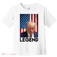 President Trump Legend American Flag Toddler T-Shirt thumb 0