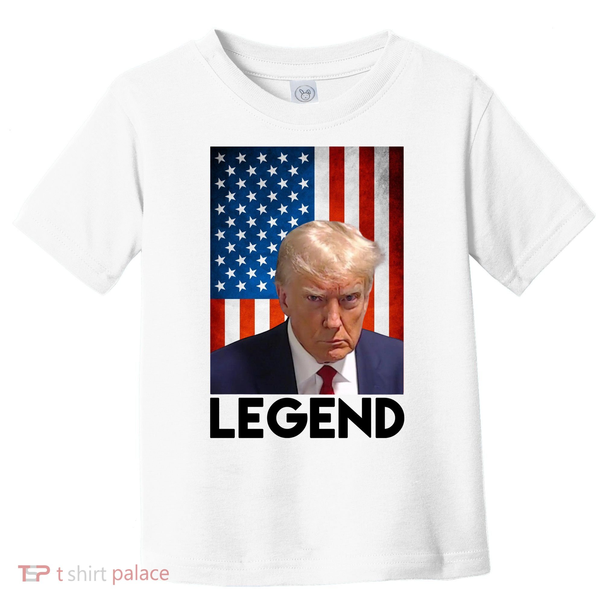 President Trump Legend American Flag Toddler T-Shirt