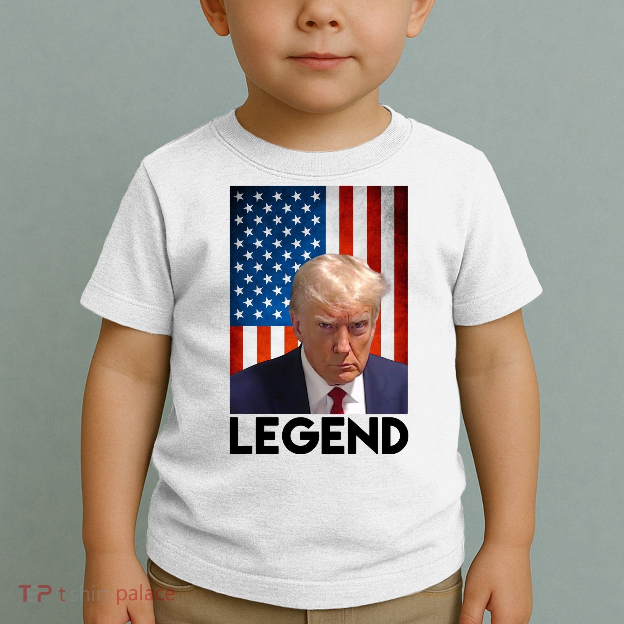 President Trump Legend American Flag Toddler T-Shirt