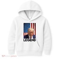 President Trump Legend American Flag Kids Hoodie thumb 0