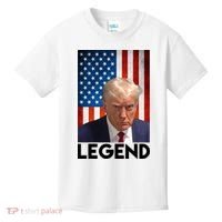 President Trump Legend American Flag Kids T-Shirt thumb 0