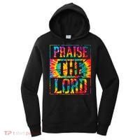 Praise The Lord Christian Faith Tie Dye Cute Christianity Women's Hoodie thumb 0