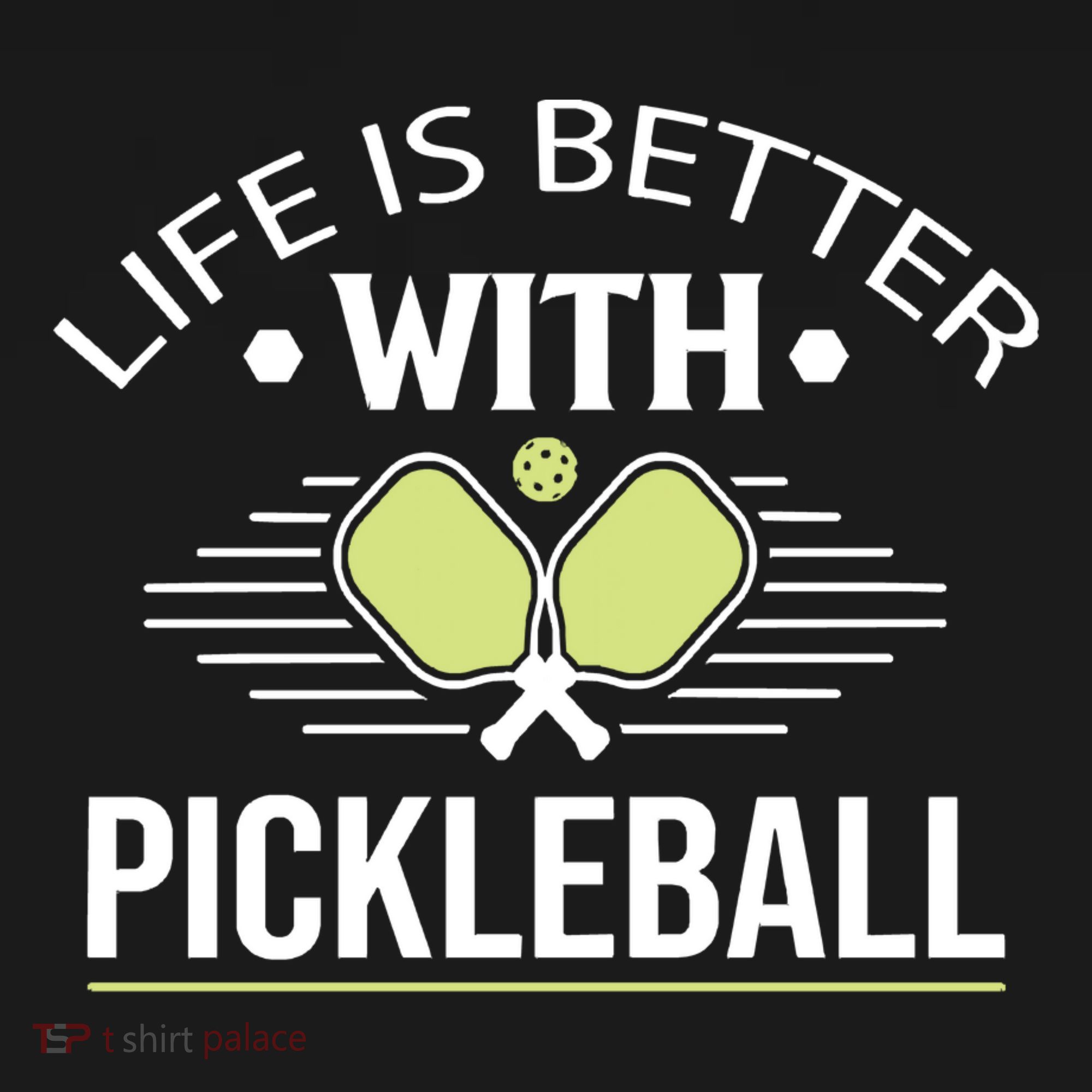 Pickleball T Life Is Better With Pickleball Ornament