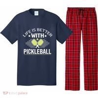 Pickleball T Life Is Better With Pickleball Pajama Set thumb 0