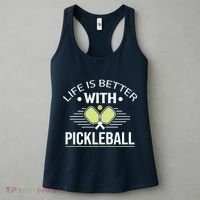 Pickleball T Life Is Better With Pickleball Women's Tank Top thumb 3