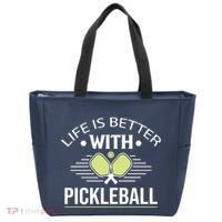 Pickleball T Life Is Better With Pickleball Tote Bag thumb 0