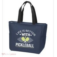 Pickleball T Life Is Better With Pickleball Tote Bag thumb 3