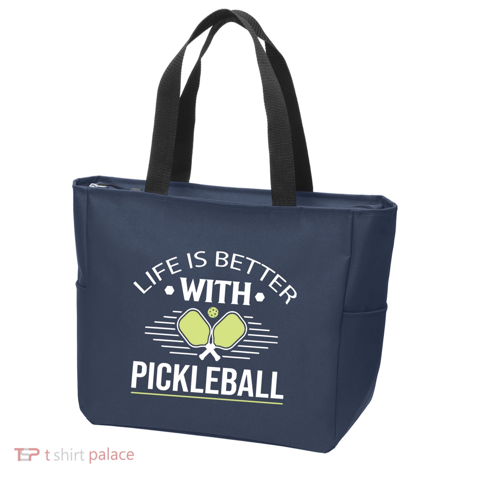 Pickleball T Life Is Better With Pickleball Tote Bag