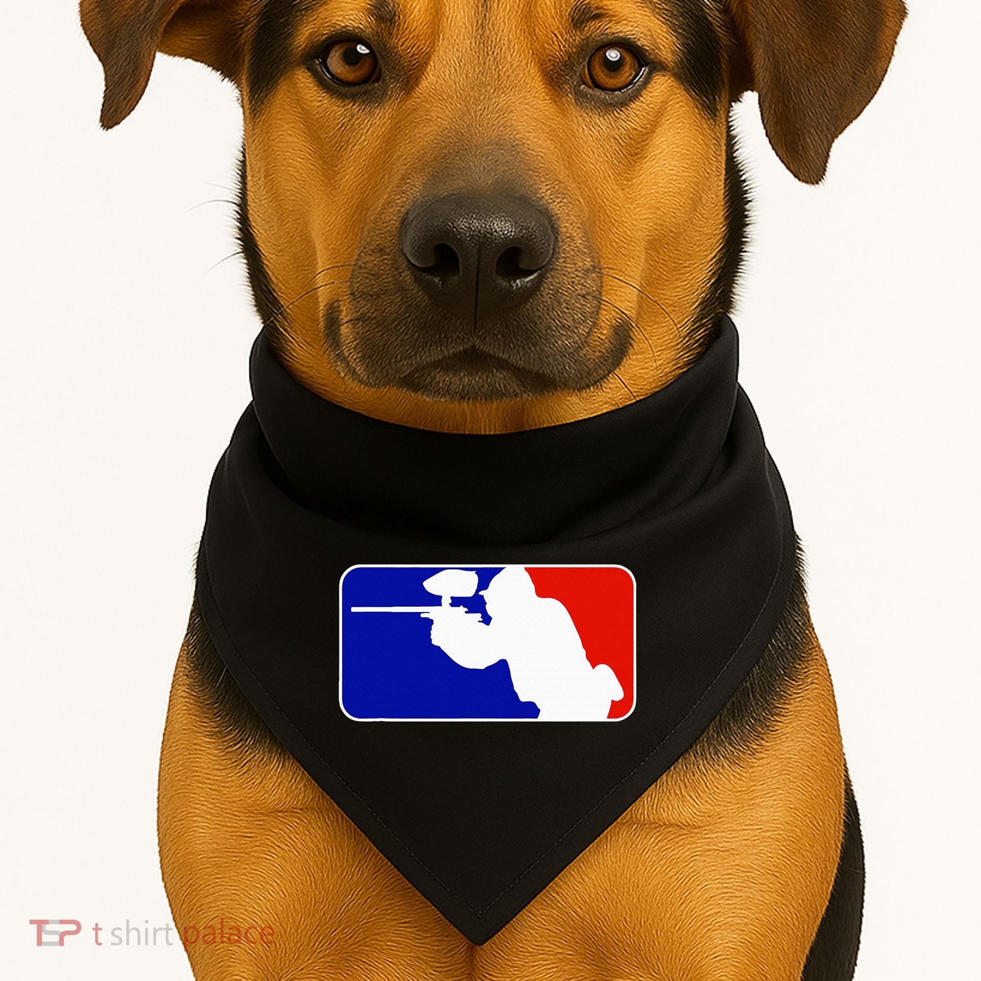 Paintball Tournament League Player Major USA-Made Doggie Bandana
