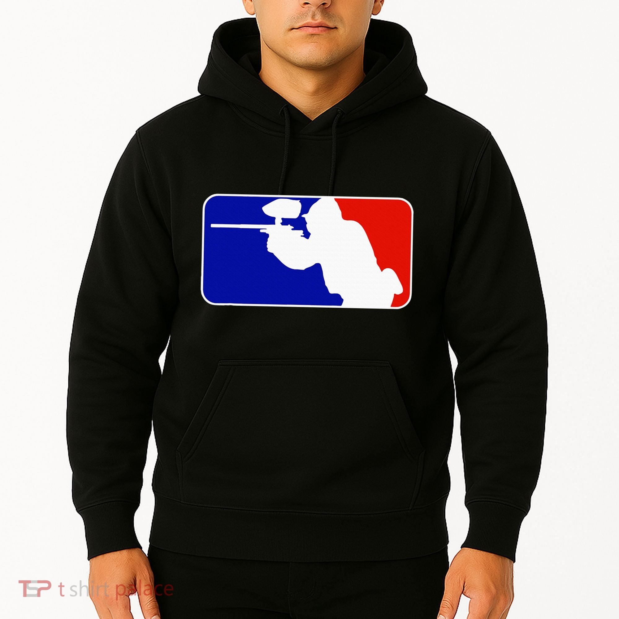 Paintball Tournament League Player Major Hoodie