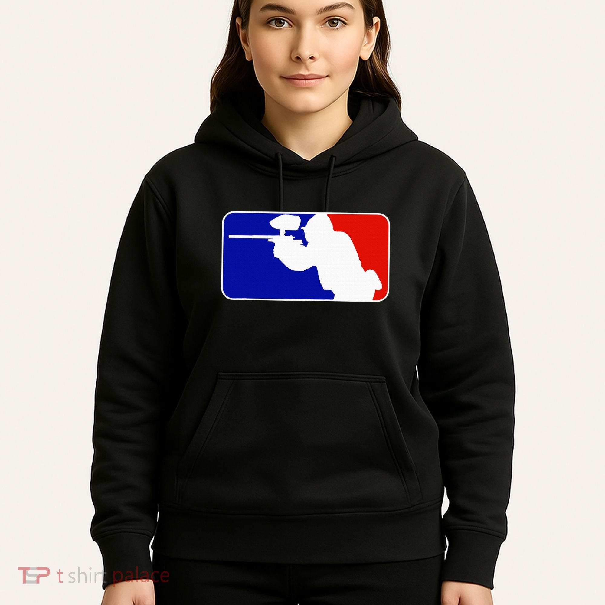 Paintball Tournament League Player Major Hoodie