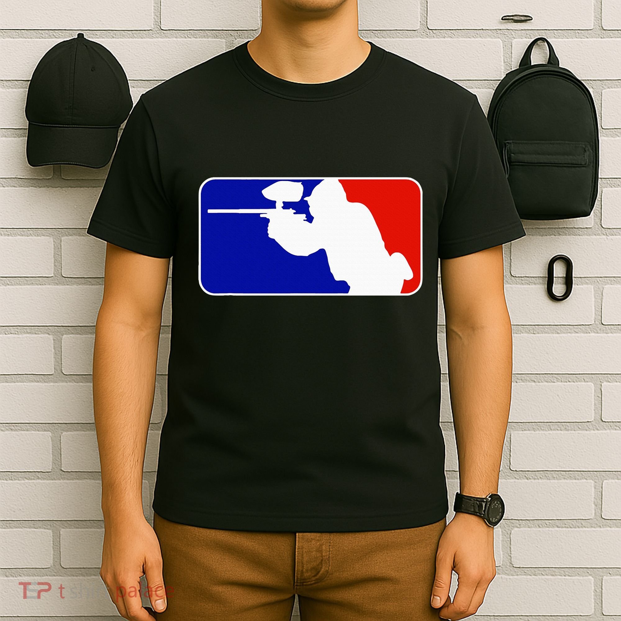 Paintball Tournament League Player Major T-Shirt