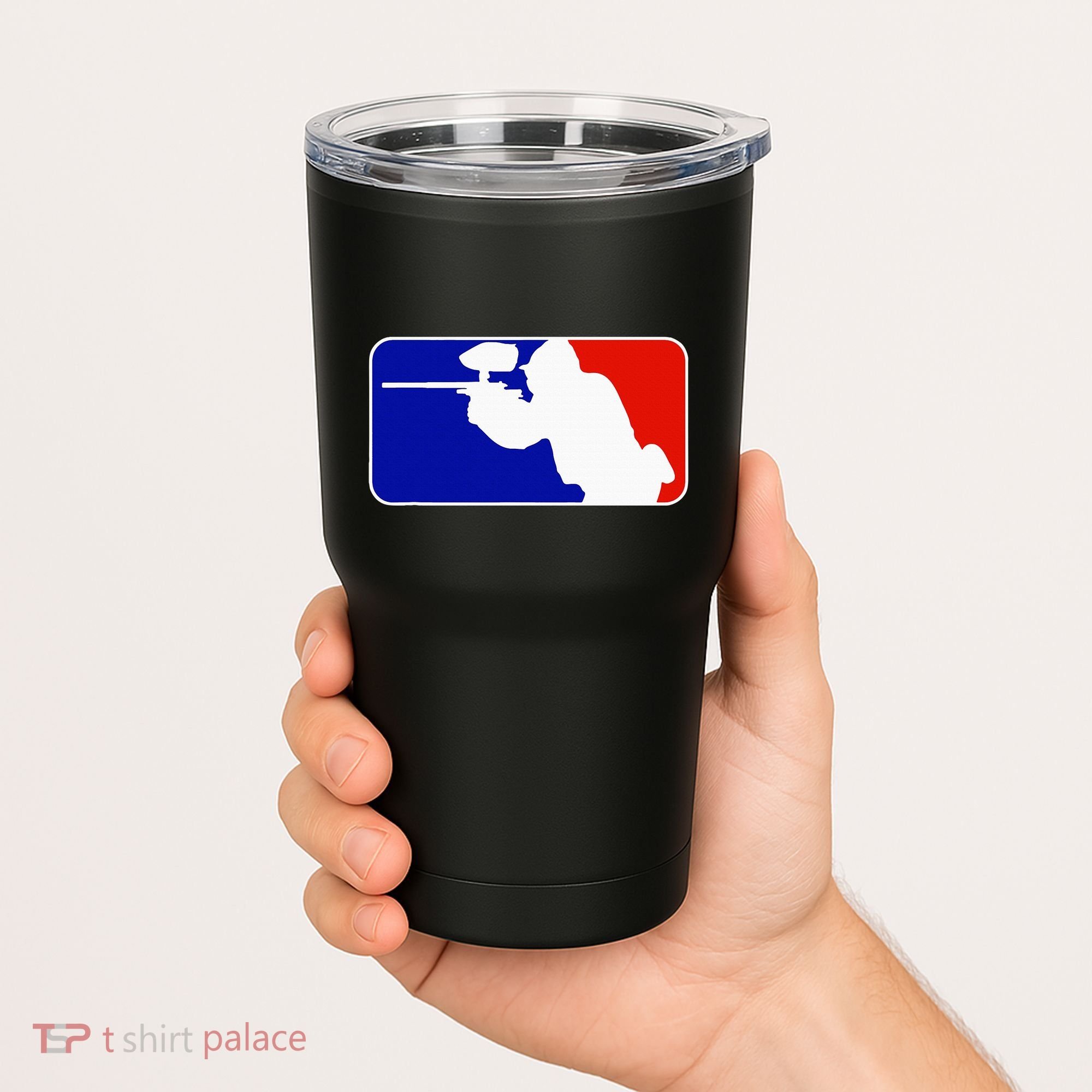 Paintball Tournament League Player Major Tumbler