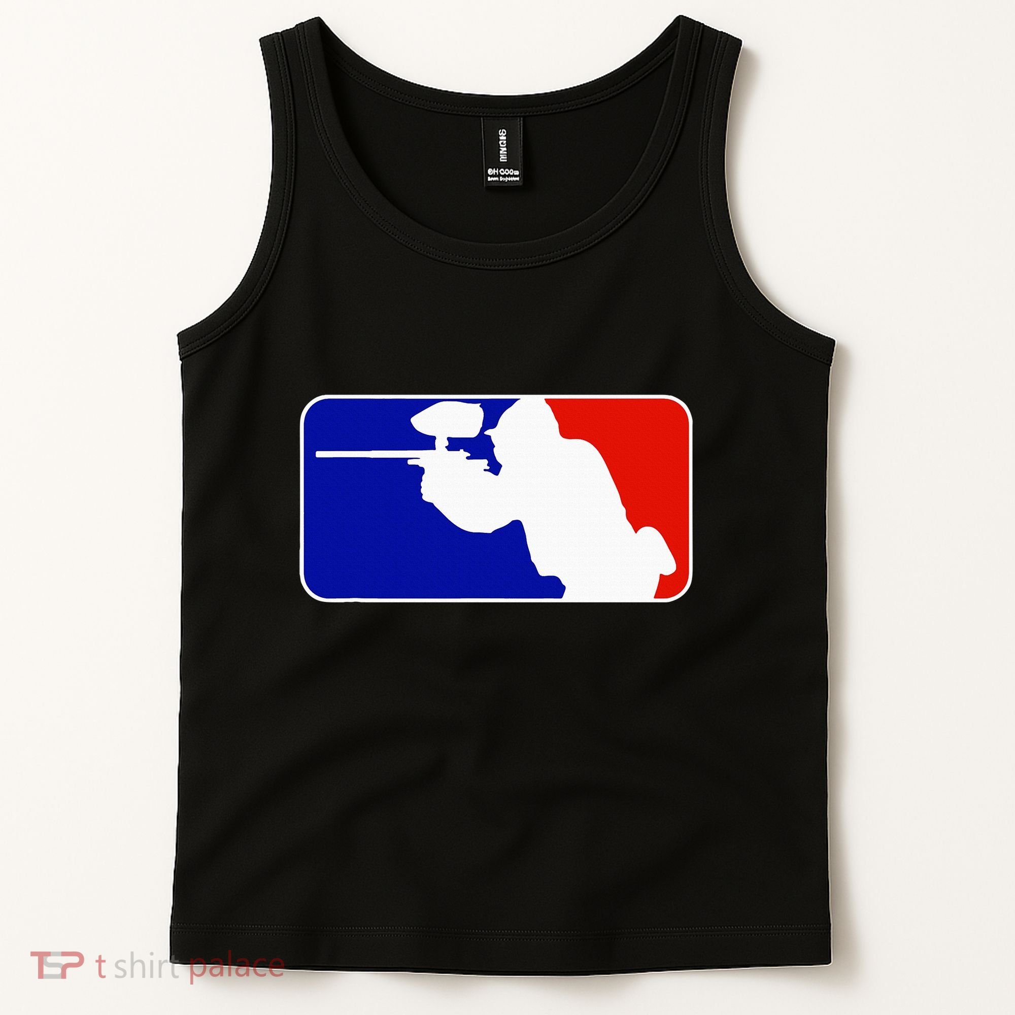 Paintball Tournament League Player Major Tank Top