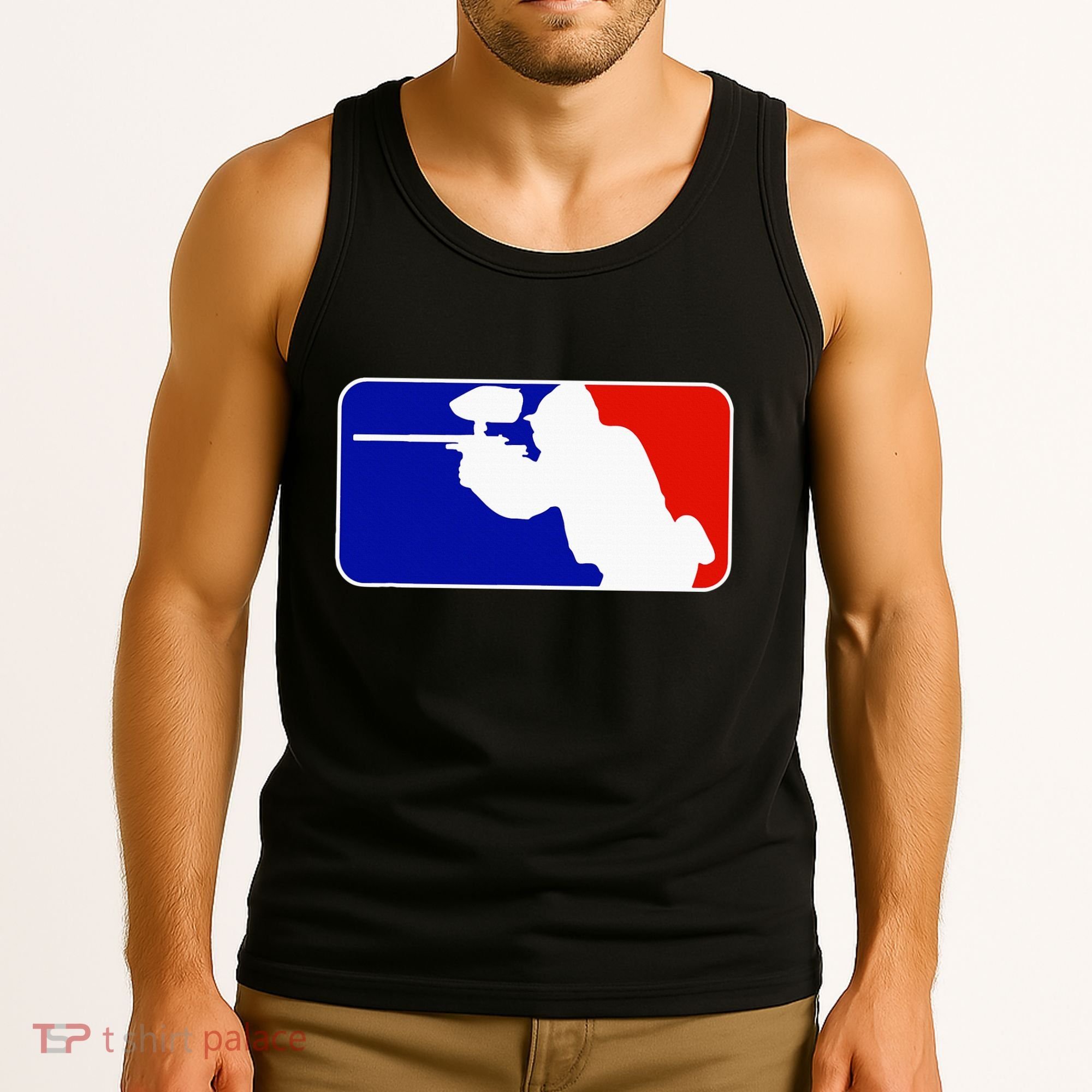 Paintball Tournament League Player Major Tank Top