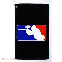 Paintball Tournament League Player Major Golf Towel thumb 0
