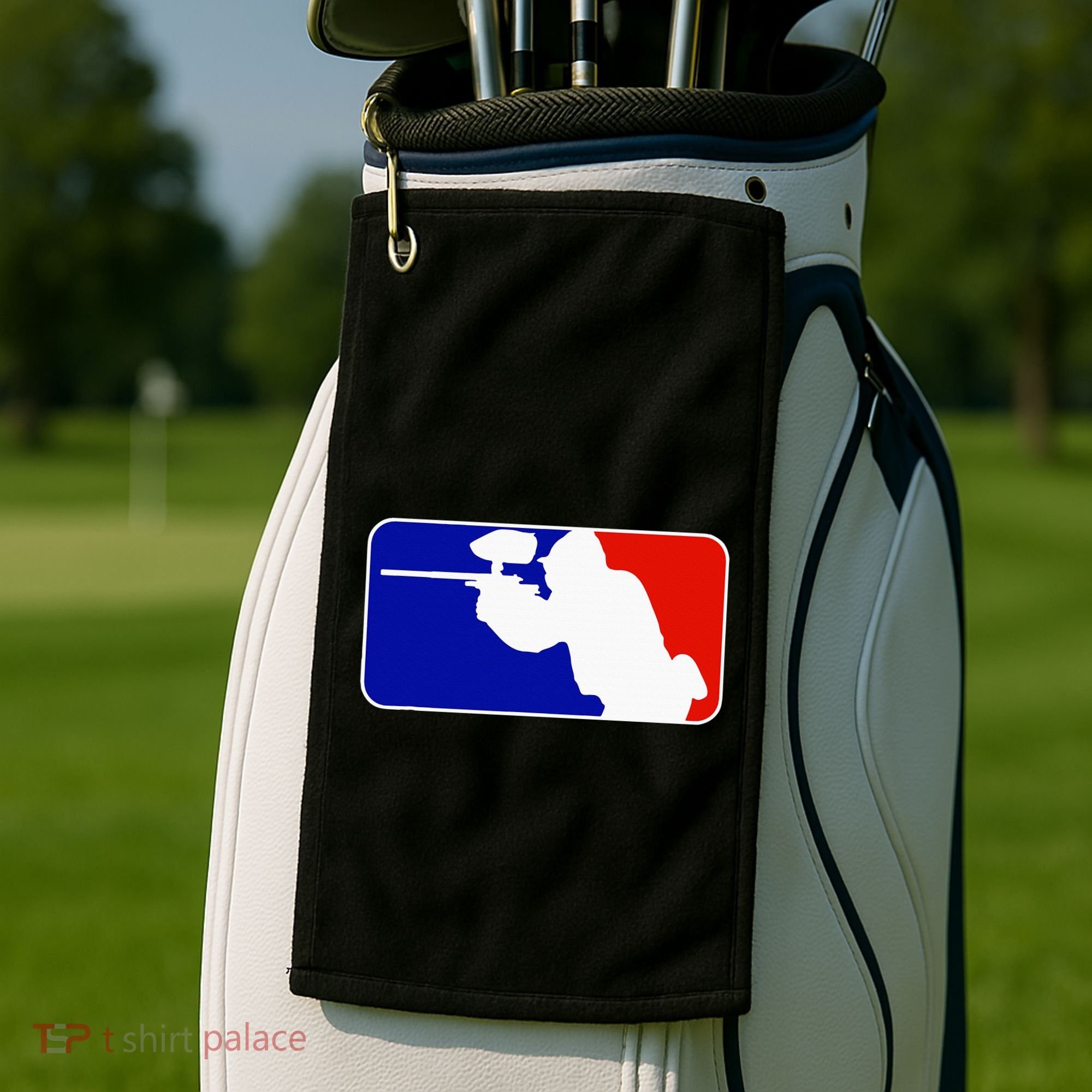 Paintball Tournament League Player Major Golf Towel