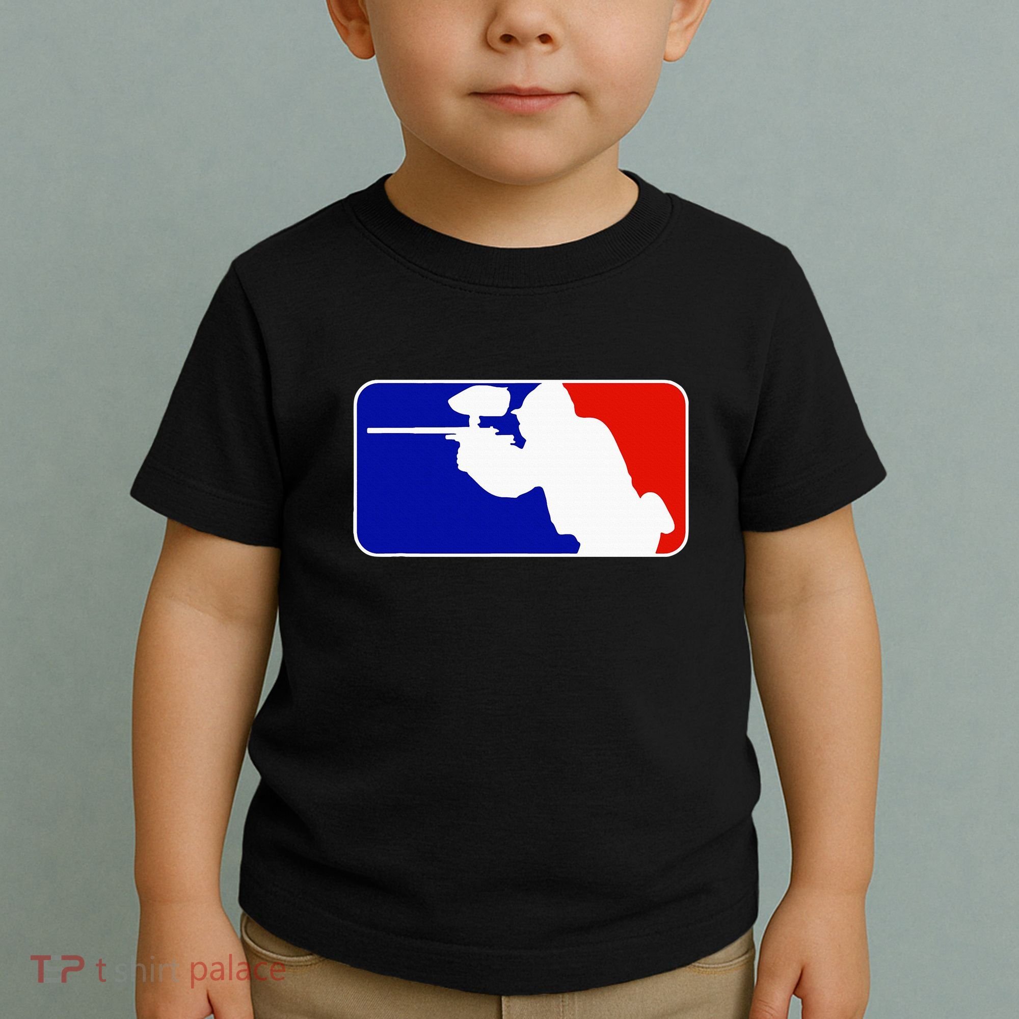 Paintball Tournament League Player Major Toddler T-Shirt