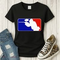 Paintball Tournament League Player Major Women's T-Shirt thumb 3