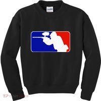 Paintball Tournament League Player Major Kids Sweatshirt thumb 0