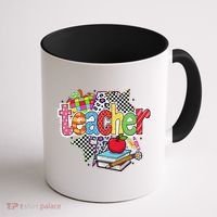 Preppy Teacher Last Day Of School Teacher Summer Coffee Mug thumb 1