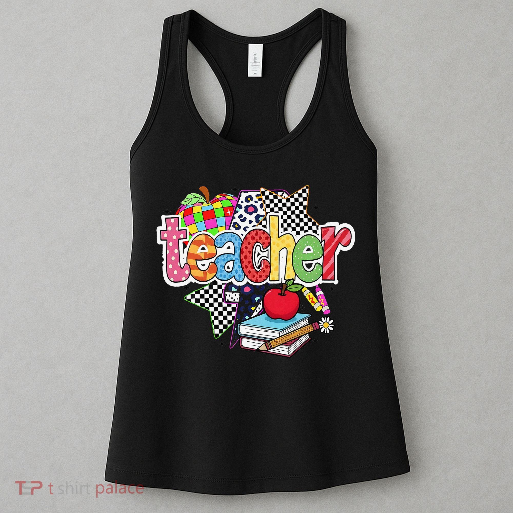 Preppy Teacher Last Day Of School Teacher Summer Women's Tank Top