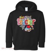 Preppy Teacher Last Day Of School Teacher Summer Toddler Hoodie thumb 0