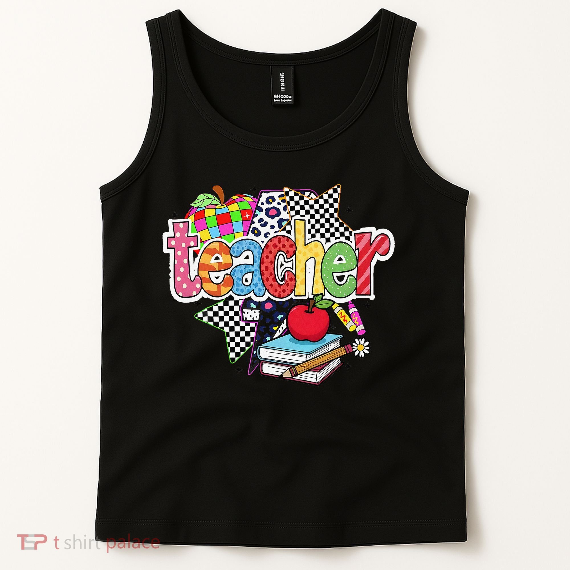 Preppy Teacher Last Day Of School Teacher Summer Tank Top