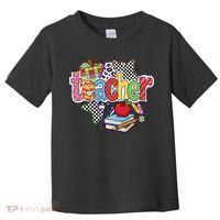 Preppy Teacher Last Day Of School Teacher Summer Toddler T-Shirt thumb 0