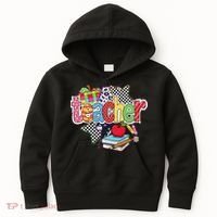 Preppy Teacher Last Day Of School Teacher Summer Kids Hoodie thumb 0