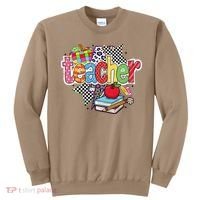 Preppy Teacher Last Day Of School Teacher Summer Sweatshirt thumb 0