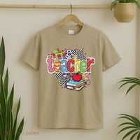 Preppy Teacher Last Day Of School Teacher Summer T-Shirt thumb 2