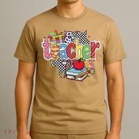 Preppy Teacher Last Day Of School Teacher Summer T-Shirt thumb 3