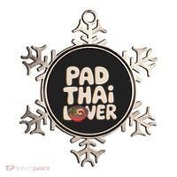 Pad Thai Lover Funny Humor Food Text Joke Loves Pad Thai Ornament thumb 0