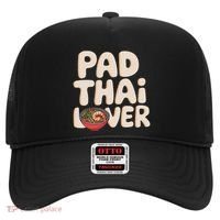 Pad Thai Lover Funny Humor Food Text Joke Loves Pad Thai Hat thumb 0