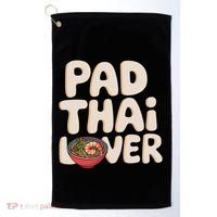Pad Thai Lover Funny Humor Food Text Joke Loves Pad Thai Golf Towel thumb 0