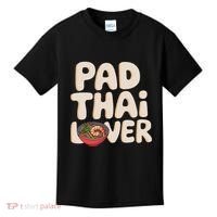 Pad Thai Lover Funny Humor Food Text Joke Loves Pad Thai Kids T-Shirt thumb 0