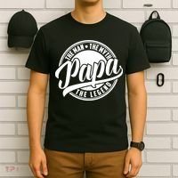 Papa The Man Myth Legend Fathers Day Certified Dad Gift T-Shirt thumb 6