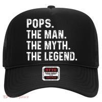 Pops The Man The Myth The Legend Fathers Day Gift Hat thumb 0