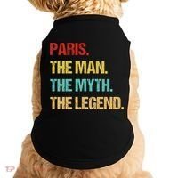 Paris The Man The Myth Doggie Tank thumb 0