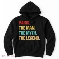Paris The Man The Myth Hoodie thumb 0