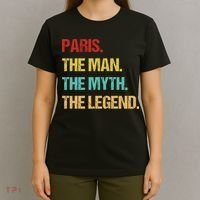 Paris The Man The Myth T-Shirt thumb 4