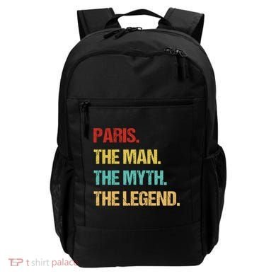 Paris The Man The Myth Backpack