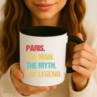 Paris The Man The Myth Coffee Mug thumb 3